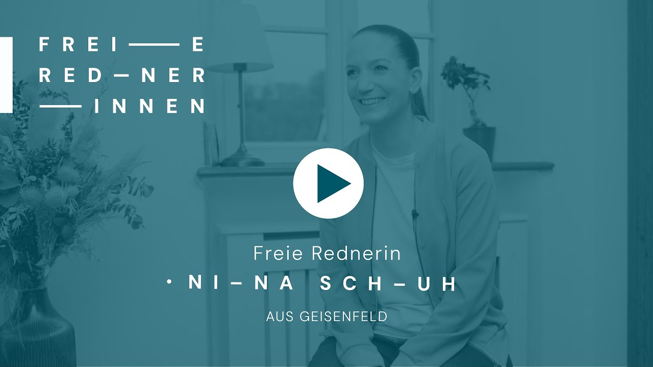 Nina Schuhe freie Rednerin